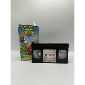 Mickey and the Beanstalk VHS Walt Disney Mini Classics Vintage Home Video 1980s